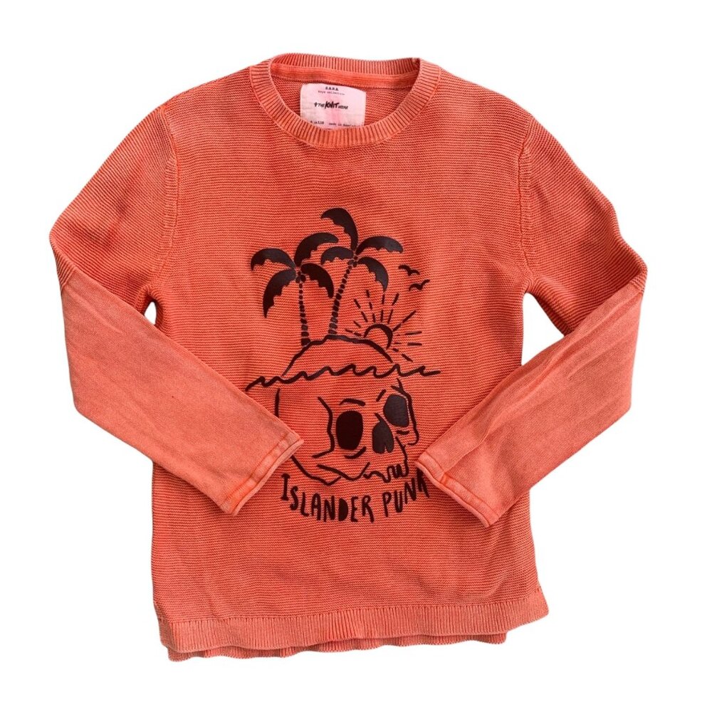 Zara Knitwear Islander Punk Thermal Long Sleeve 5